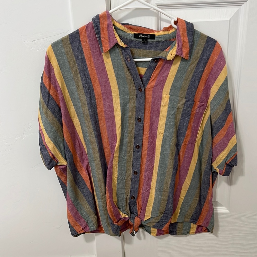 Stripped Madewell shirt